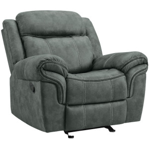 Sorrento Glider Recliner in FB367 Charcoal