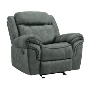Sorrento Glider Recliner in FB367 Charcoal