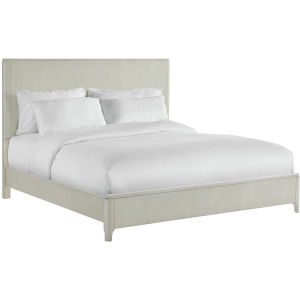 South Beach King Bed in Almond White