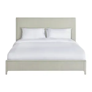 South Beach King Bed in Almond White