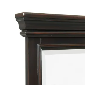 Slater Dresser & Mirror Set Black