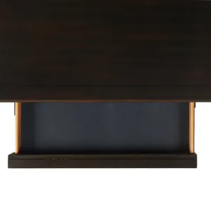 Slater Dresser & Mirror Set Black