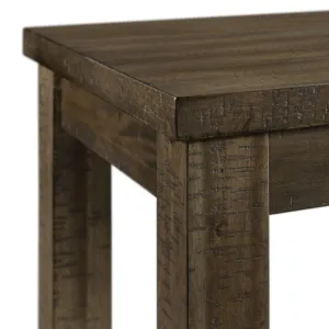 Stone Occasional Bar Table Pack Gray
