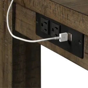 Stone Occasional Bar Table Pack Gray