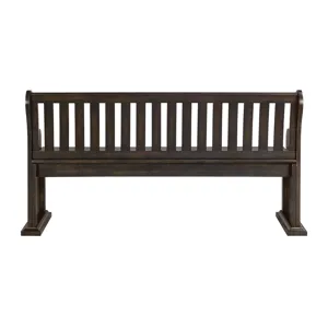 Stone Pew Bench With Storage