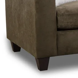 333-13 Chofa in Pash Coffee W/2 Karakul Fur Pillows