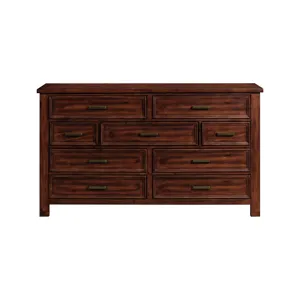 Sullivan 9-Drawer Dresser in Rich Cherry
