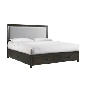Shelby King 4-Drawer Platform Storage Bed