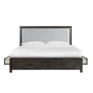Shelby King 4-Drawer Platform Storage Bed
