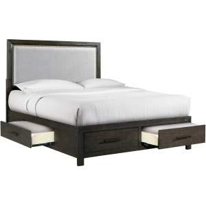 Shelby King 4-Drawer Platform Storage Bed