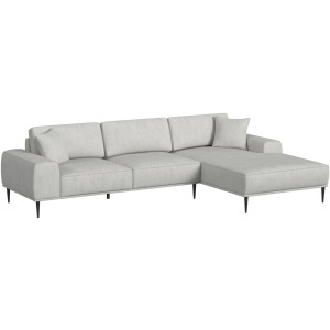 Sydney Chofa in Tides Cream with 2 Pillows