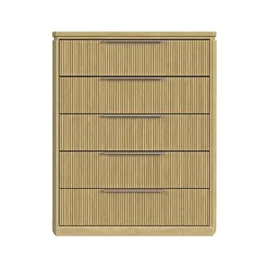 Sylvie 5-Drawer Chest in Natural