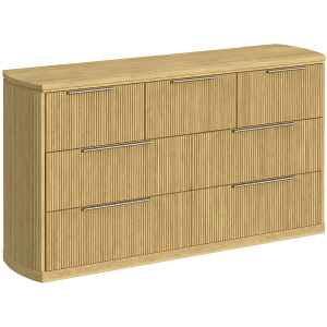 Sylvie 7-Drawer Dresser in Natural