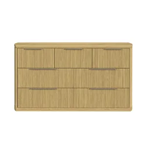 Sylvie 7-Drawer Dresser in Natural