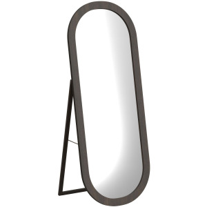 Sylvie Floor Mirror in Dark Brown