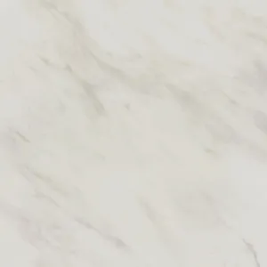 Sylvie Oval Dining Table with White Faux Marble Top in Natural