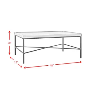 Timesch Coffee Table with MDF Top in Natural