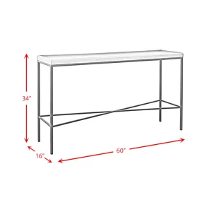 Timesch Sofa Table with MDF Top in Natural