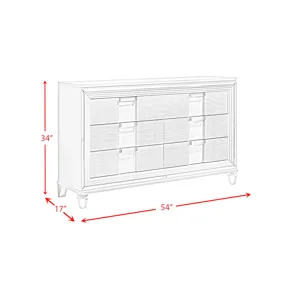 Twenty Nine Youth Dresser White