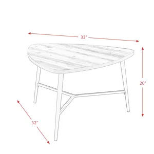 Tribeca (1018-CT3) Coffee Table Set