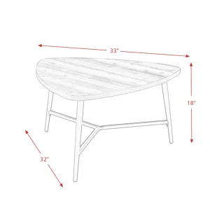 Tribeca (1018-CT3) Coffee Table Set