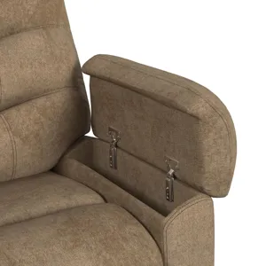 Trifecta P3 Recliner W/Heat Massage, zero gravity, memory foam in Sefi Puppy