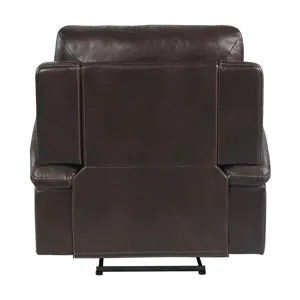 Trinidad Power Recliner with Power Motion Head Recliner in Pebble Brown