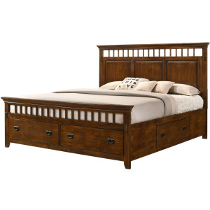 Trudy King Storage Bed