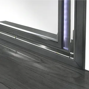 Titanium 7-Drawer Dresser w/ Mirror Set