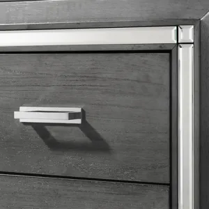 Titanium 7-Drawer Dresser w/ Mirror Set
