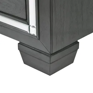 Titanium 7-Drawer Dresser w/ Mirror Set