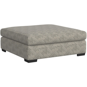 Tully Ottoman in Modular Dove