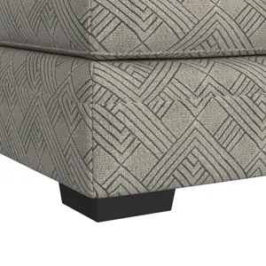 Tully Ottoman in Modular Dove