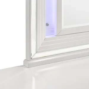 Twenty Nine Dresser & Mirror Set White