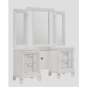 Twenty Nine 3PC Dressing Set in White