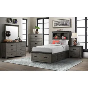 Wade Youth Twin Platform Storage Bed
