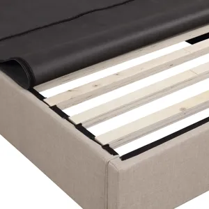 Abby Platform Full Base Bed Heirloom Natural (3A Packing)