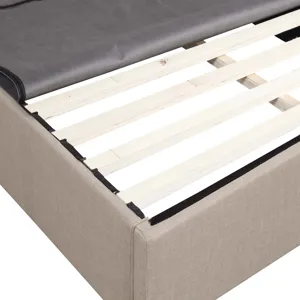 Abby Platform Queen Base Bed Heirloom Natural (3A Packing)