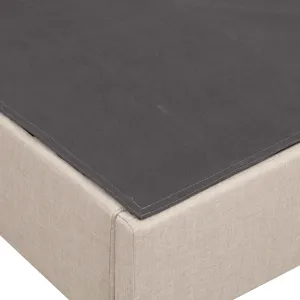 Abby Platform Twin Base Bed Heirloom Natural (3A Packing)