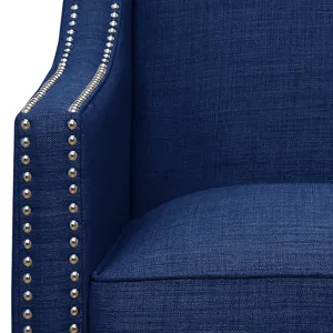Erica 497 Chair W/Chrome Nails Heirloom Blue (ISTA 3)