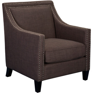 Erica 497 Chair W/Chrome Nails Heirloom Chocolate (ISTA 3)