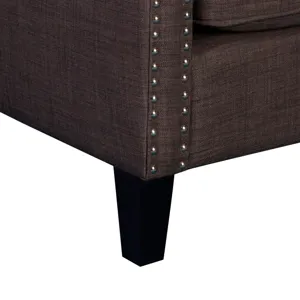 Erica 497 Chair W/Chrome Nails Heirloom Chocolate (ISTA 3)