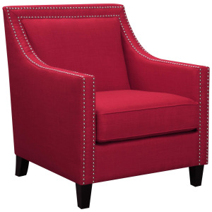 Erica 497 Chair W/Chrome Nails Heirloom Berry (ISTA 3)
