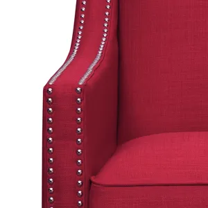 Erica 497 Chair W/Chrome Nails Heirloom Berry (ISTA 3)