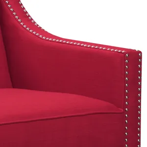 Erica 497 Chair W/Chrome Nails Heirloom Berry (ISTA 3)