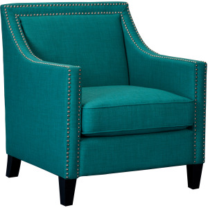 Erica 497 Chair W/Chrome Nails Heirloom Aqua/Teal (ISTA 3)
