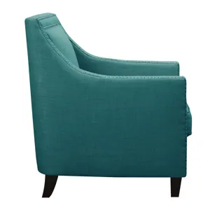 Erica 497 Chair W/Chrome Nails Heirloom Aqua/Teal (ISTA 3)