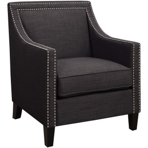 Erica 497 Chair W/Chrome Nails Heirloom Charcoal (ISTA 3)