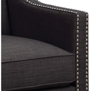 Erica 497 Chair W/Chrome Nails Heirloom Charcoal (ISTA 3)