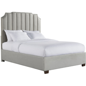 Harper King Bed Boulder Gray